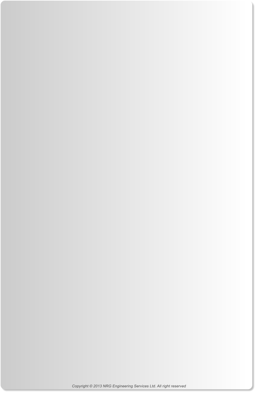 Copyright � 2013 NRG Engineering Services Ltd. All right reserved