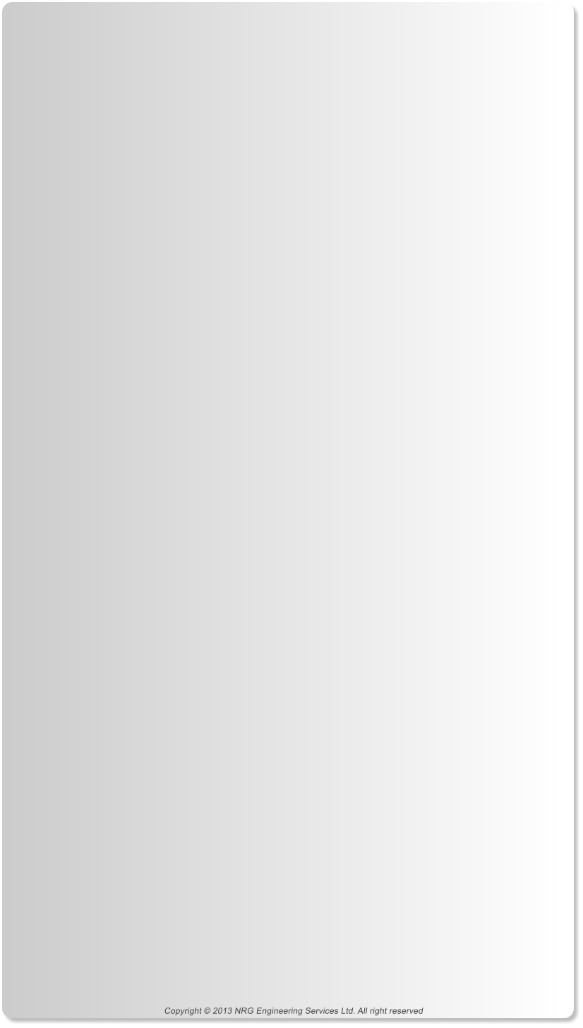 Copyright � 2013 NRG Engineering Services Ltd. All right reserved