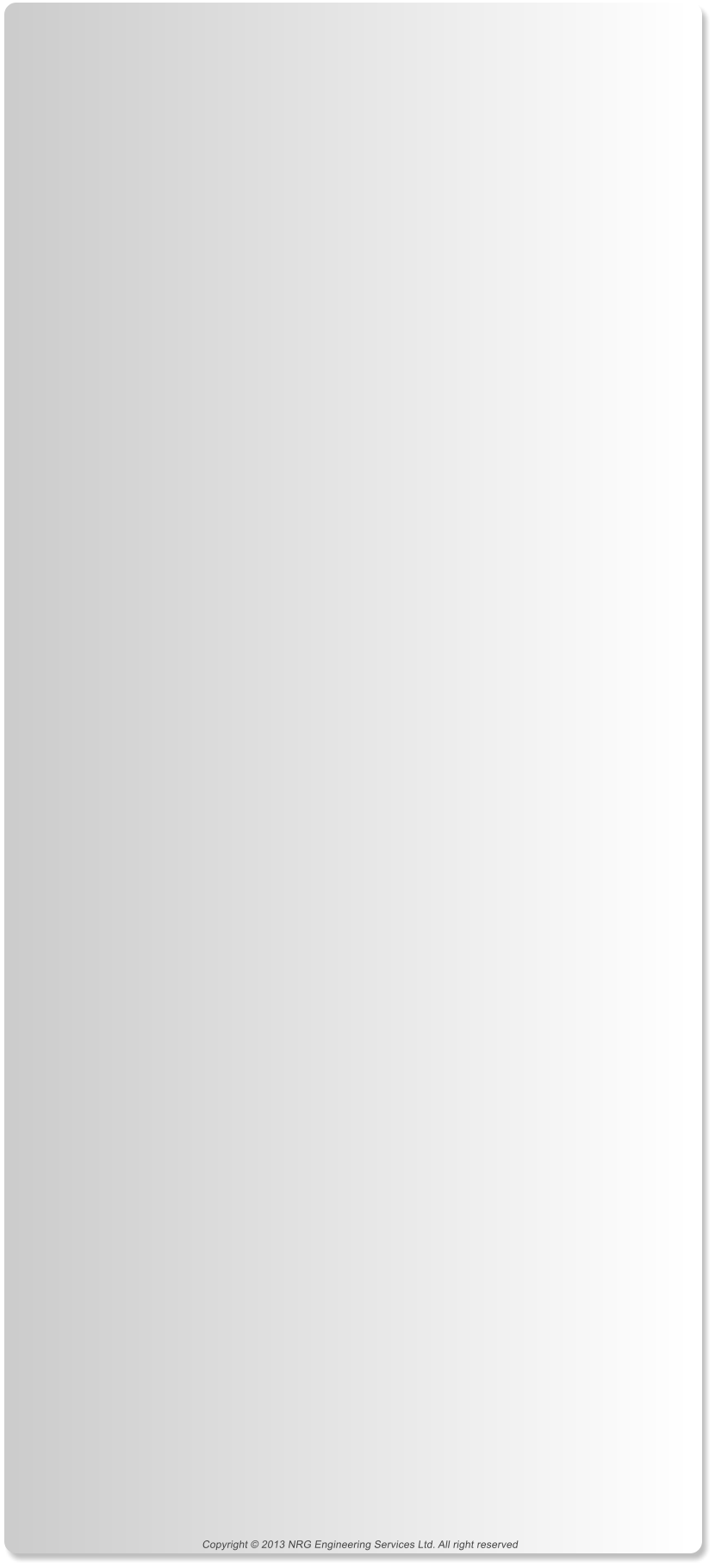 Copyright � 2013 NRG Engineering Services Ltd. All right reserved